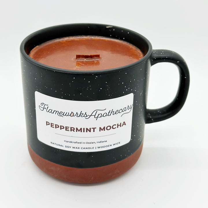 Peppermint Mocha Mug Candles
