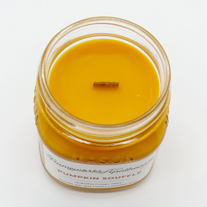 Pumpkin Soufflé 8 oz Mason Jar Candle