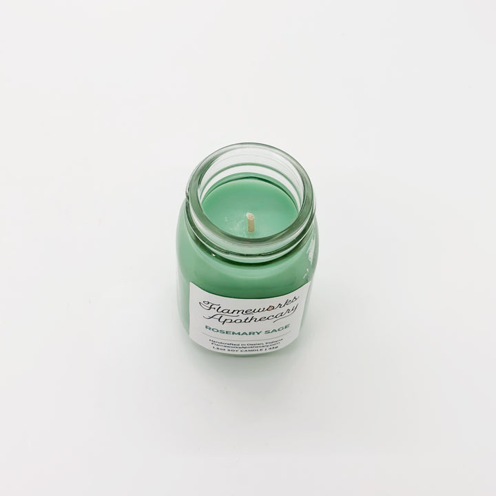 Rosemary Sage 1.5 oz Mini Mason Jar Candle