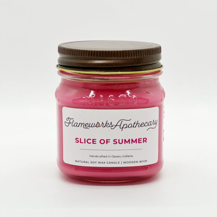 Slice of Summer 8 oz Mason Jar Candle