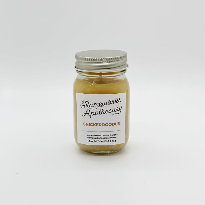 Snickerdoodle 1.5 oz Mini Mason Jar Candle