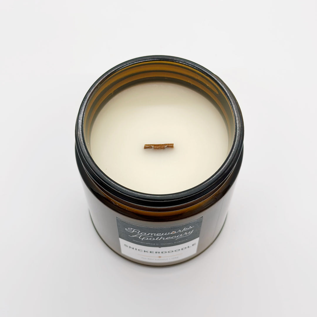 Snickerdoodle 7 oz Amber Jar Candle