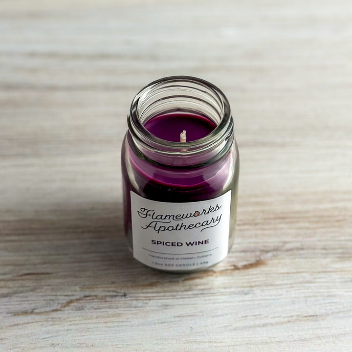 Spiced Wine 1.5 oz Mini Mason Jar Candle