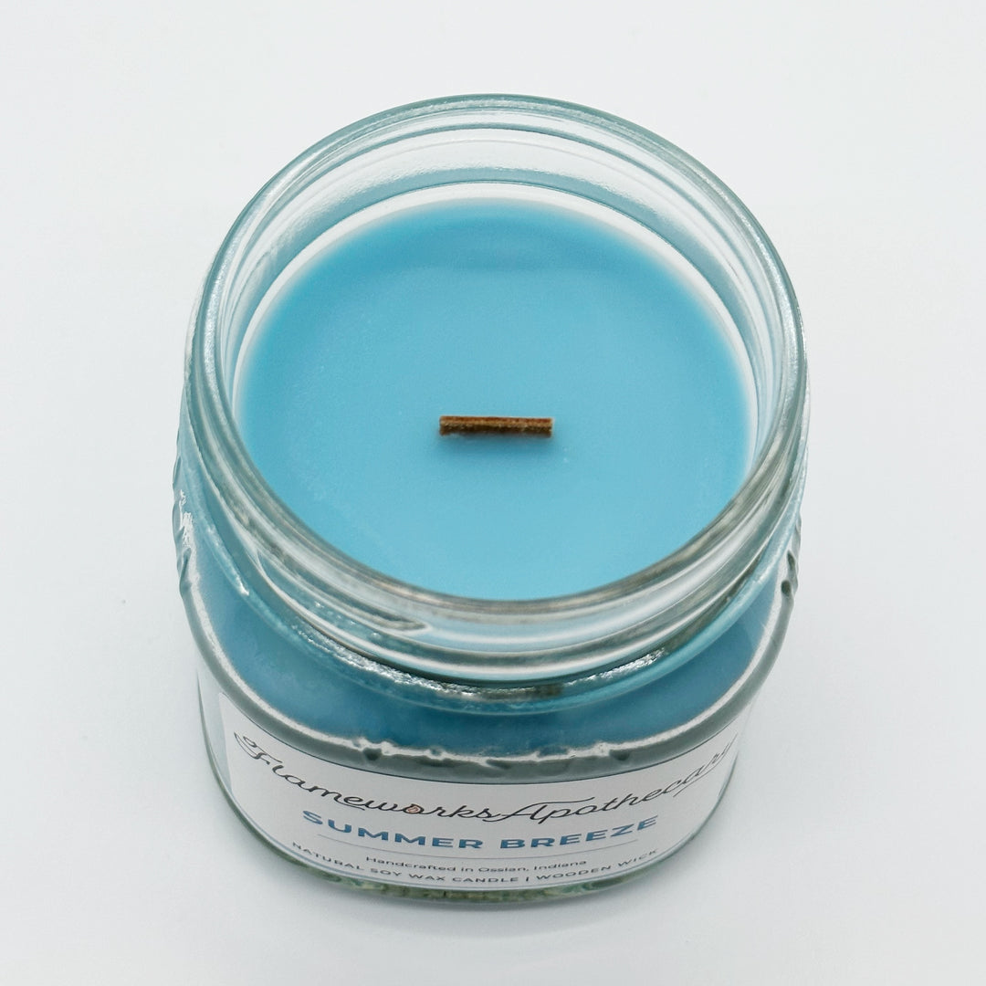 Summer Breeze 8 oz Mason Jar Candle