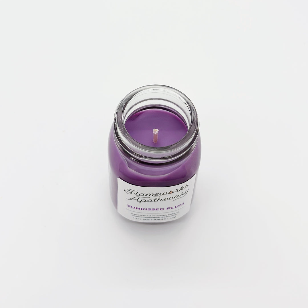 Sunkissed Plum 1.5 oz Mini Mason Jar Candle