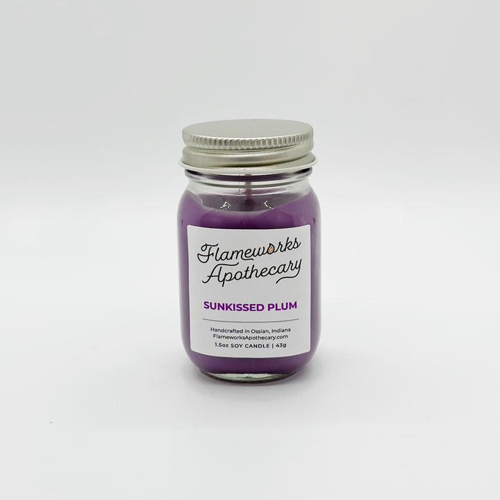 Sunkissed Plum 1.5 oz Mini Mason Jar Candle