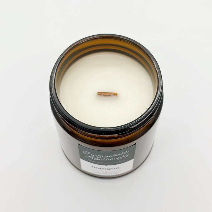Tranquil 7 oz Amber Jar Candle