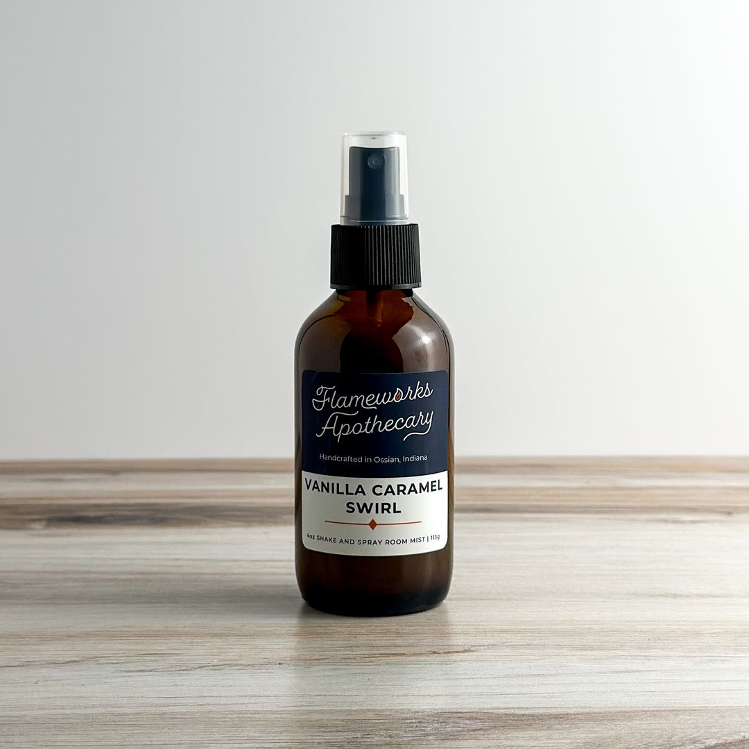 Vanilla Caramel Swirl 4 oz Shake and Spray Room Mist