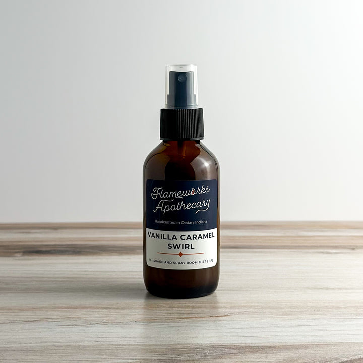 Vanilla Caramel Swirl 4 oz Shake and Spray Room Mist