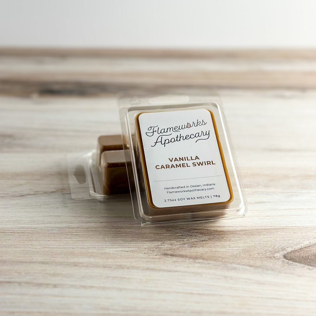 Vanilla Caramel Swirl 2.75 oz Wax Melts