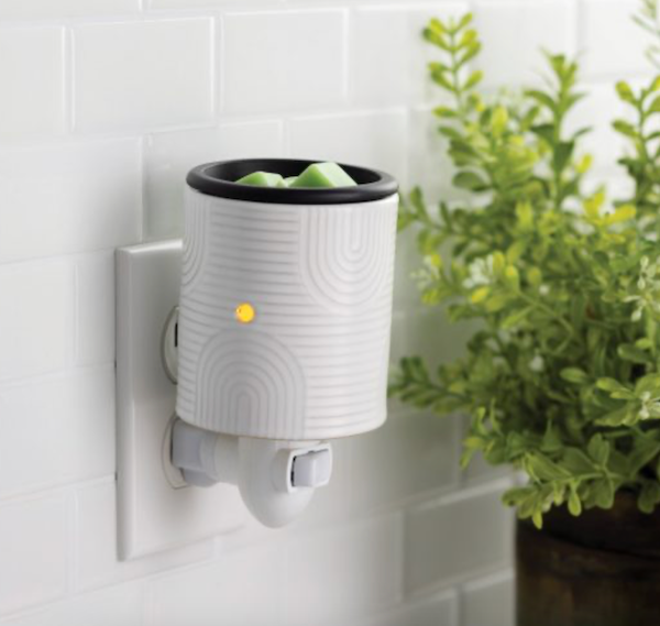 Arch Deco Flip Dish Pluggable Wax Warmer