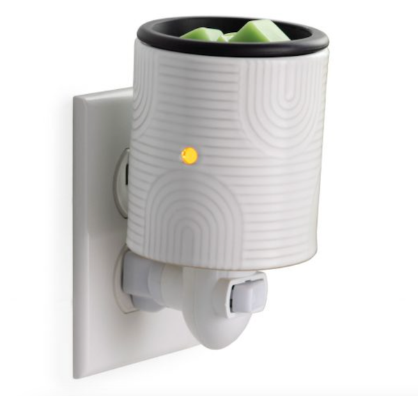 Arch Deco Flip Dish Pluggable Wax Warmer