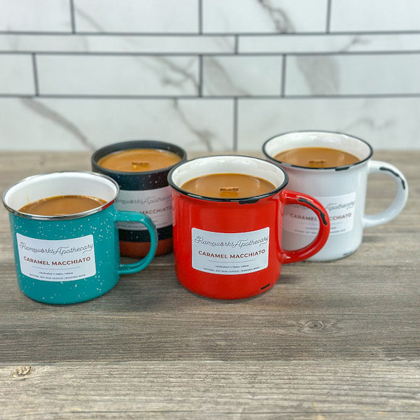 Caramel Macchiato Mug Candles