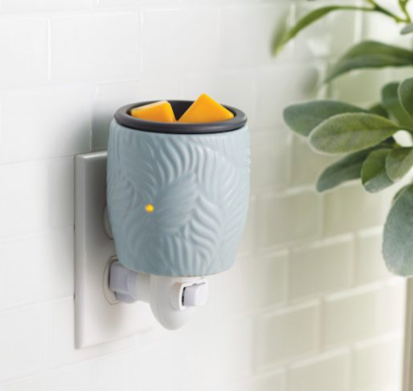 Ocean Palm Flip Dish Pluggable Wax Warmer