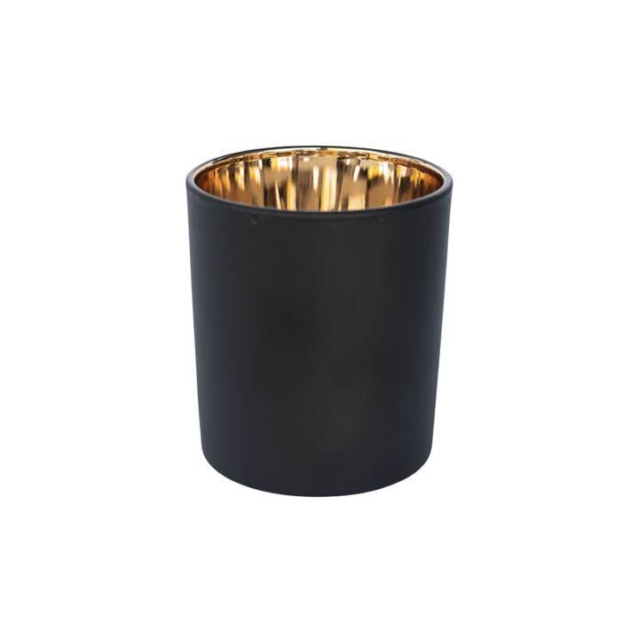 8 oz Black Matte Tumbler Jar Candle - You Select Scent
