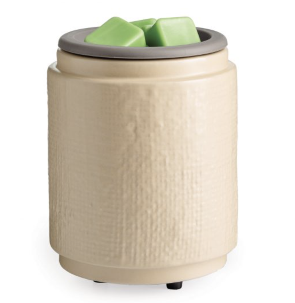 Natural Linen Flip Dish Wax Warmer