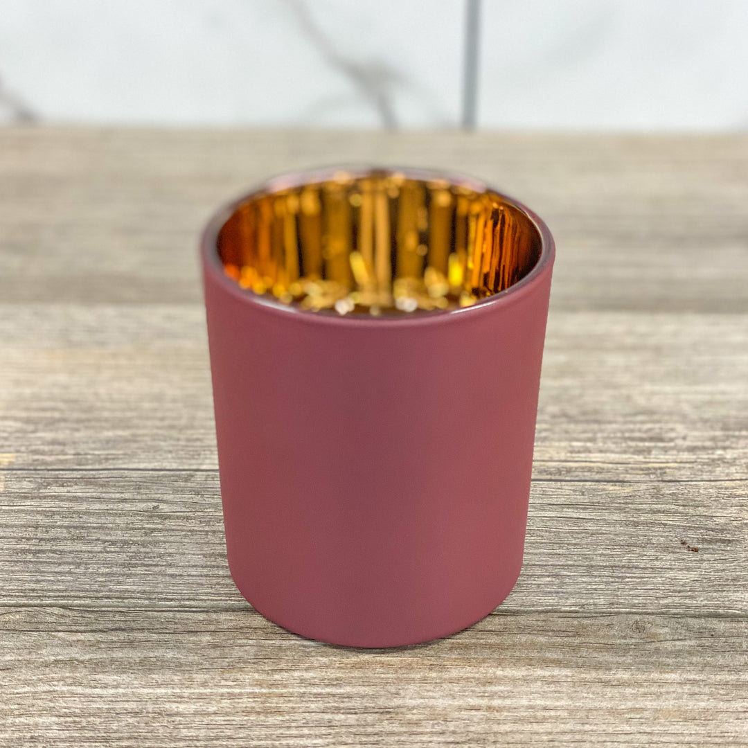 8 oz Cranberry Matte Tumbler Jar Candle - You Select Scent