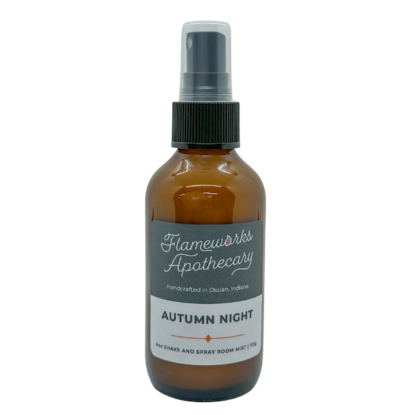 Autumn Night 4 oz Shake and Spray Room Mist