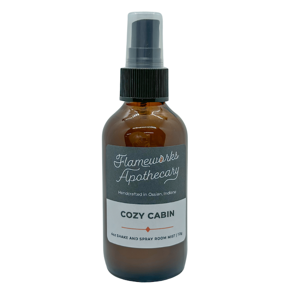 Cozy Cabin 4 oz Shake and Spray Room Mist